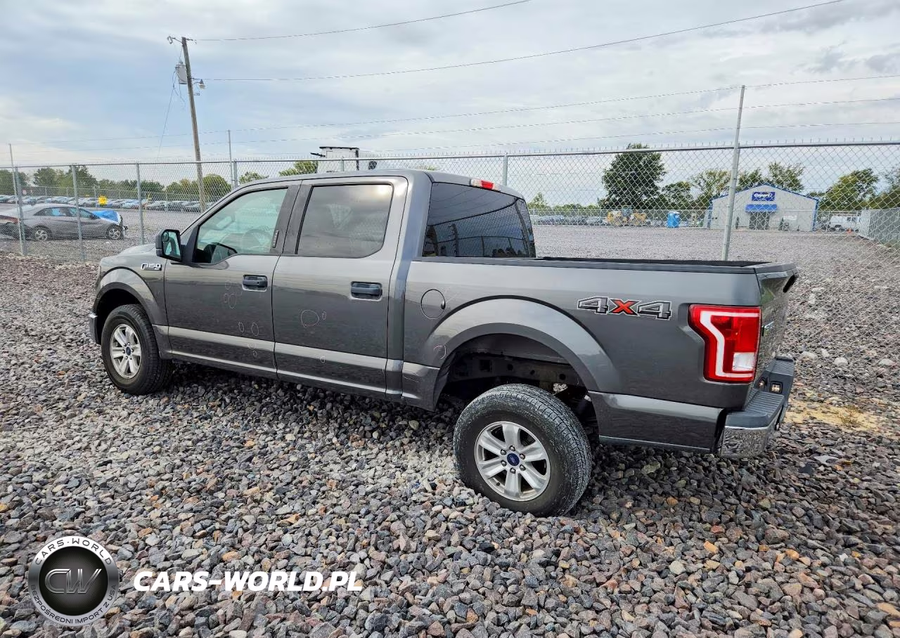 2017 Ford F150 Supercrew VIN:1FTEW1E88HFB12420 - 2