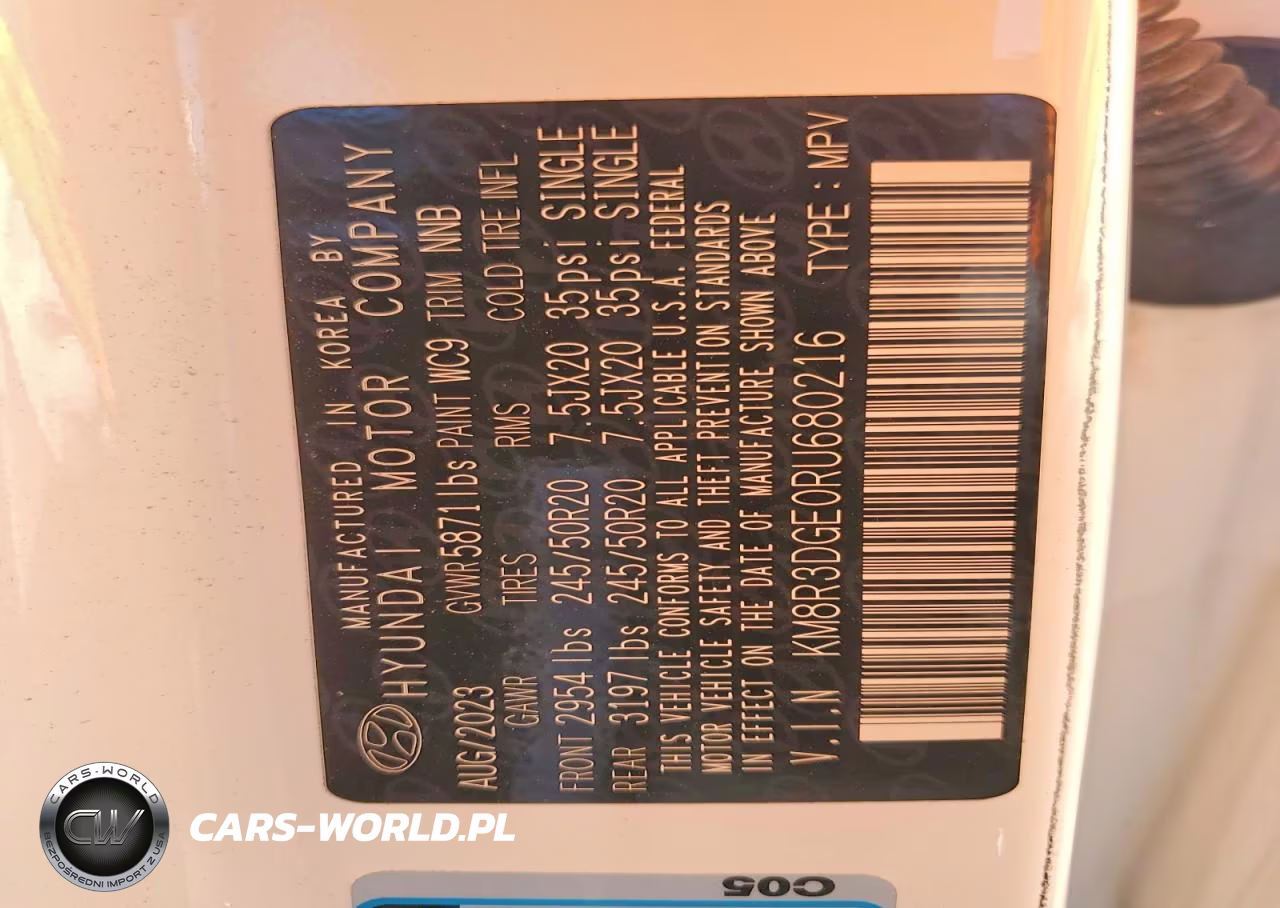2024 Hyundai Palisade Xrt VIN:KM8R3DGE0RU680216 - 13