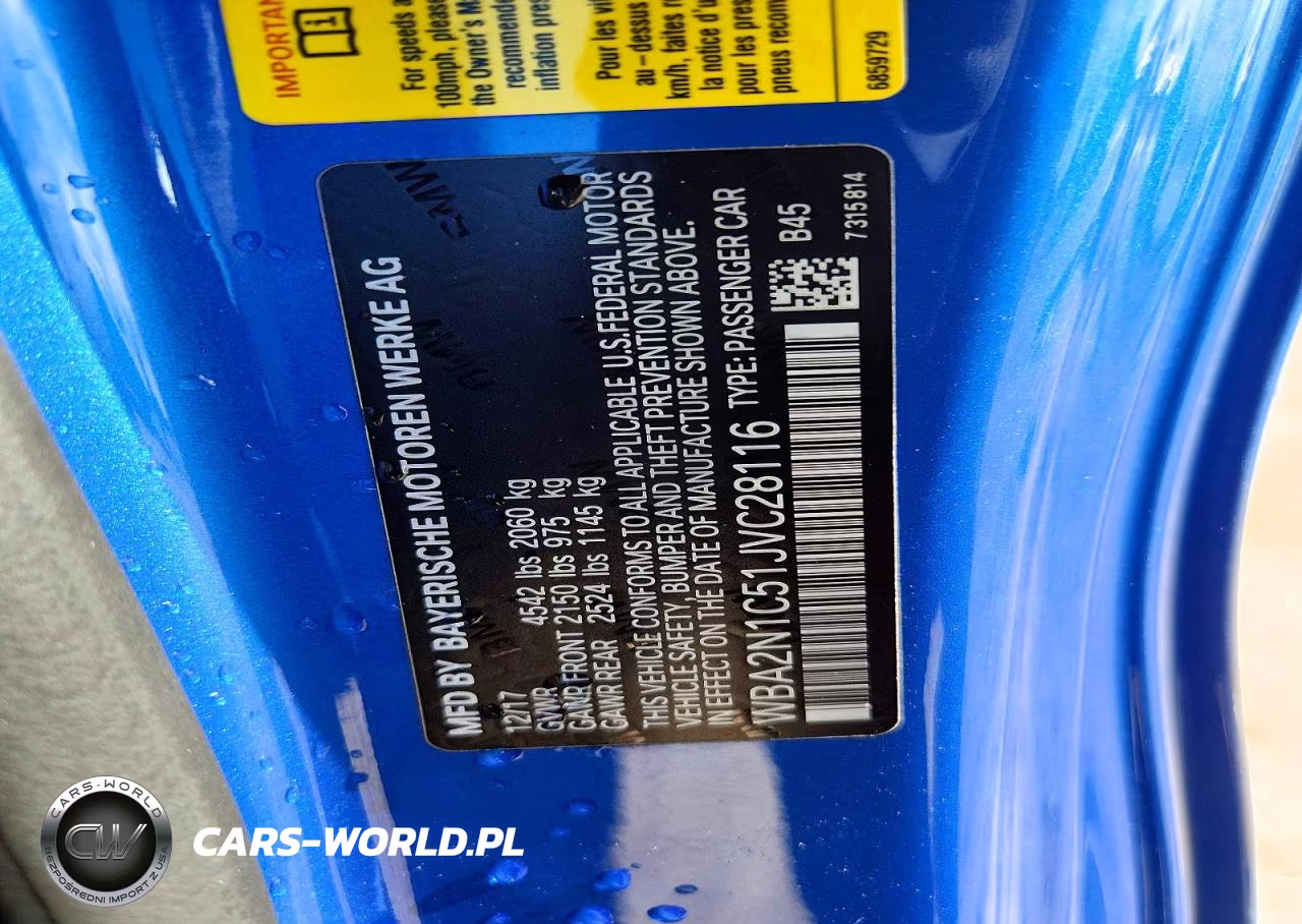 2018 BMW M240I VIN:WBA2N1C51JVC28116 - 13