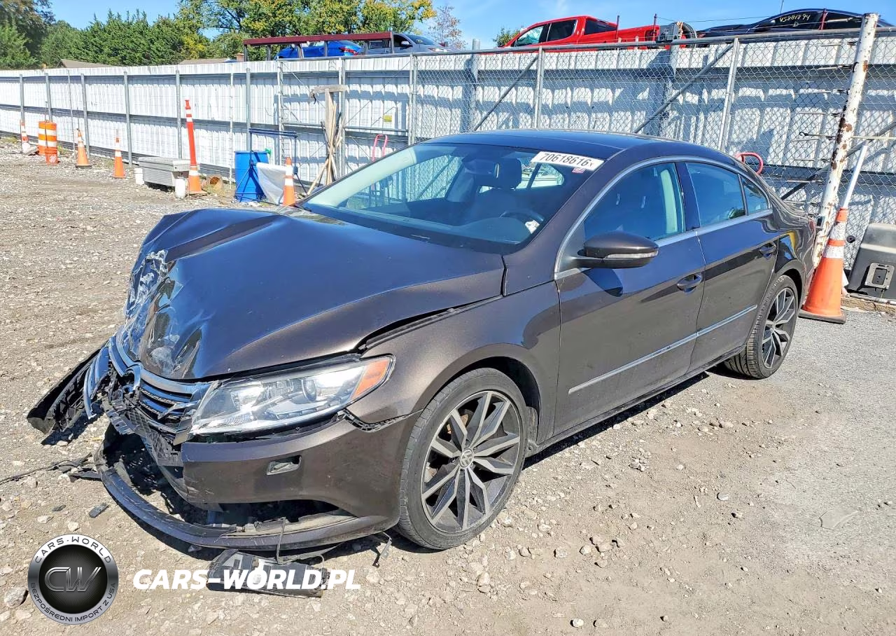 2015 Volkswagen Cc Executive VIN:WVWRP7AN3FE818212 - 1