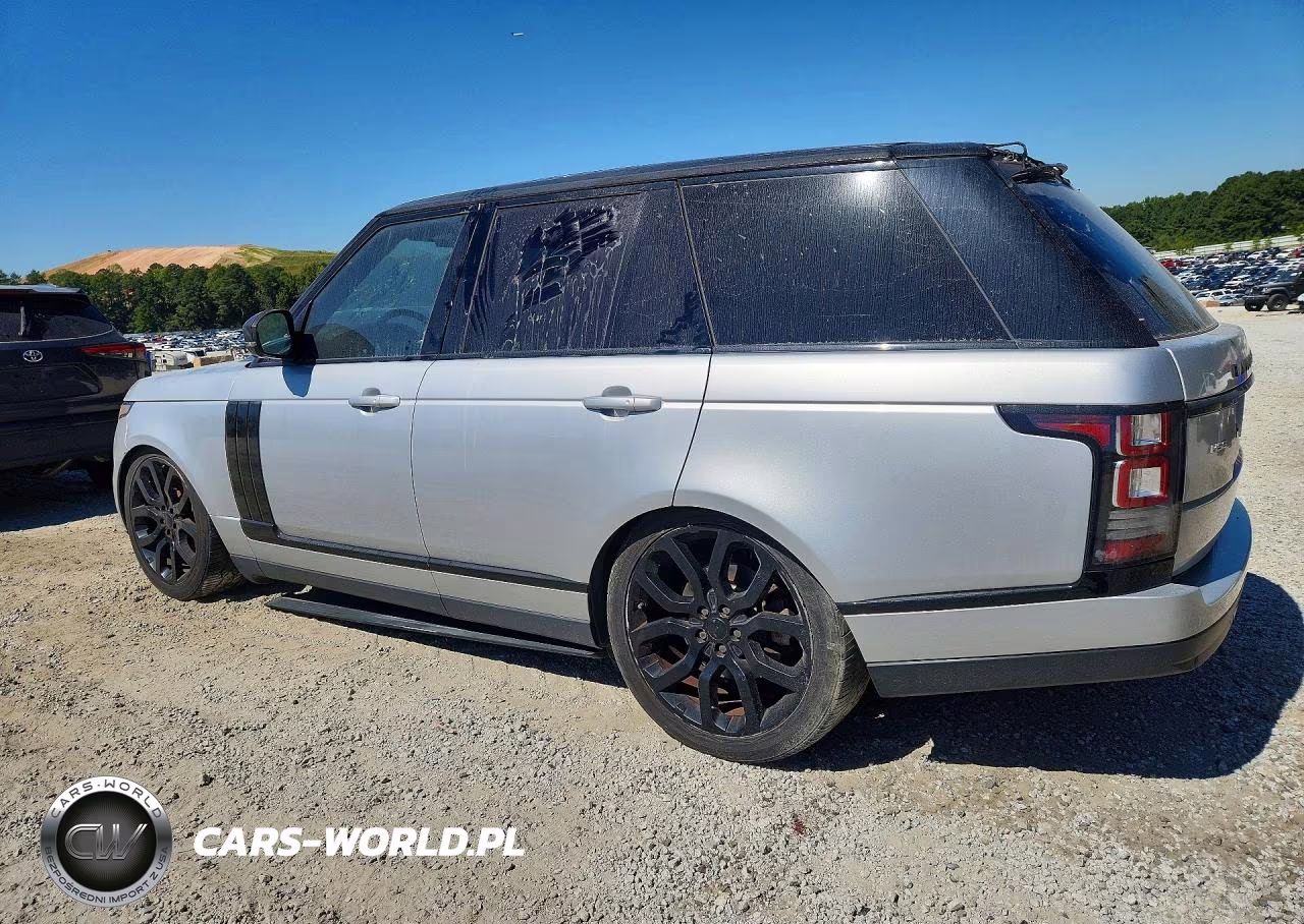 2015 Land Rover Range Rover Hse VIN:SALGS2VF3FA210492 - 2