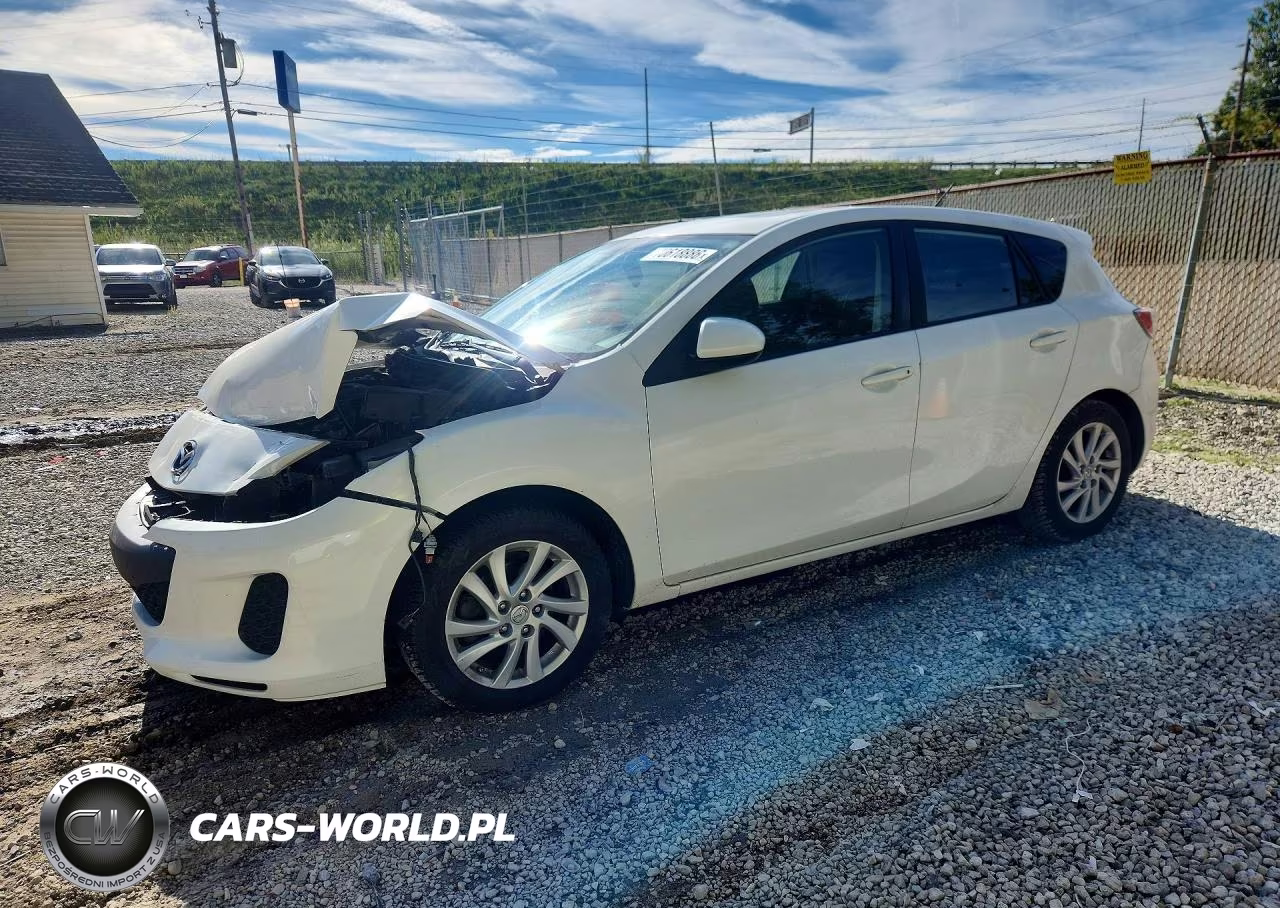 2012 Mazda 3 I VIN:JM1BL1M82C1655104 - 1