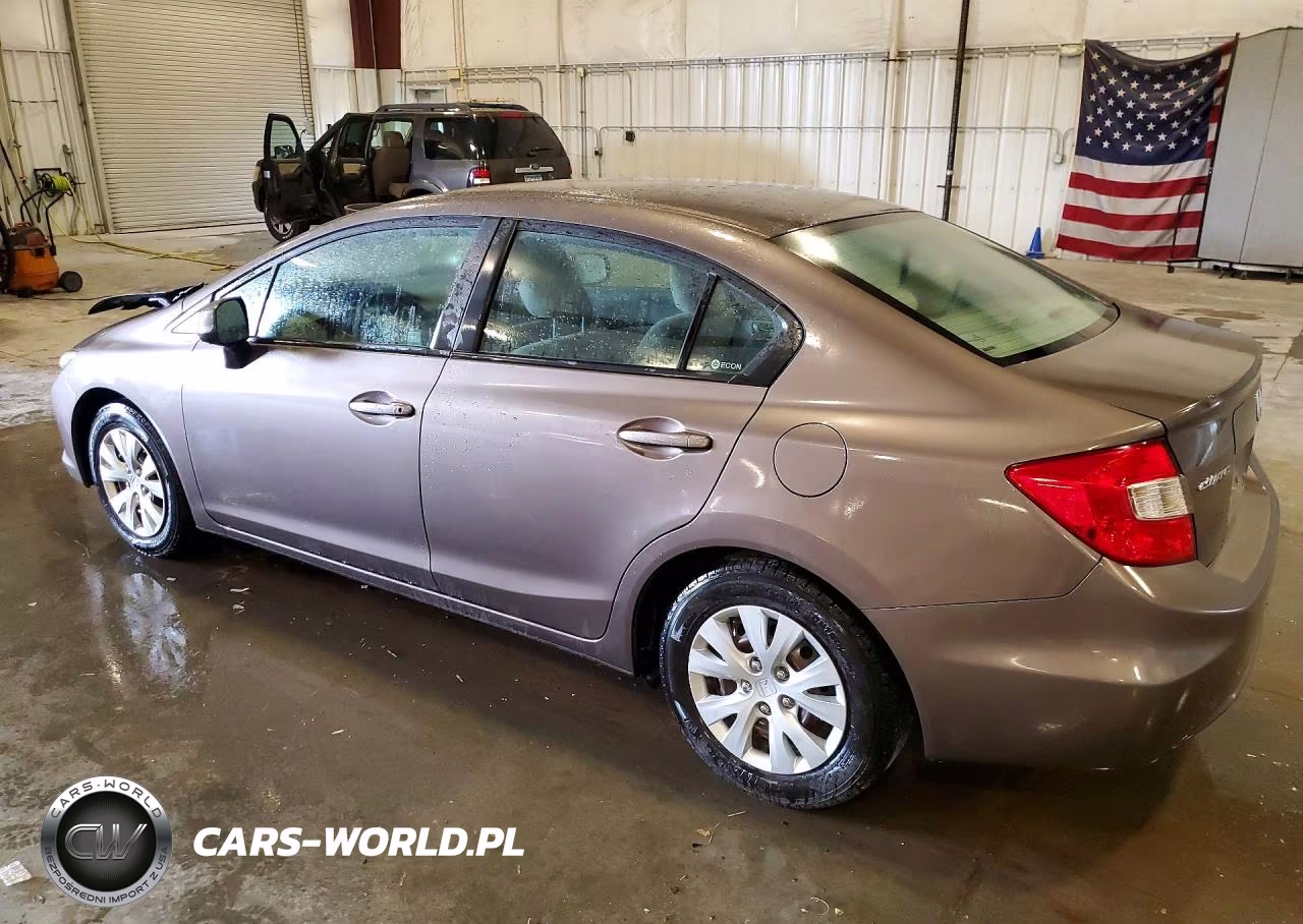 2012 Honda Civic Lx VIN:2HGFB2F58CH578559 - 2