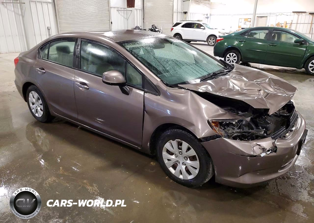 2012 Honda Civic Lx VIN:2HGFB2F58CH578559 - 4