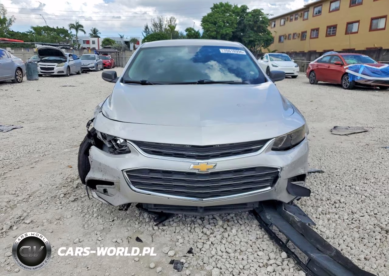2017 Chevrolet Malibu Ls VIN:1G1ZB5ST0HF277948 - 5
