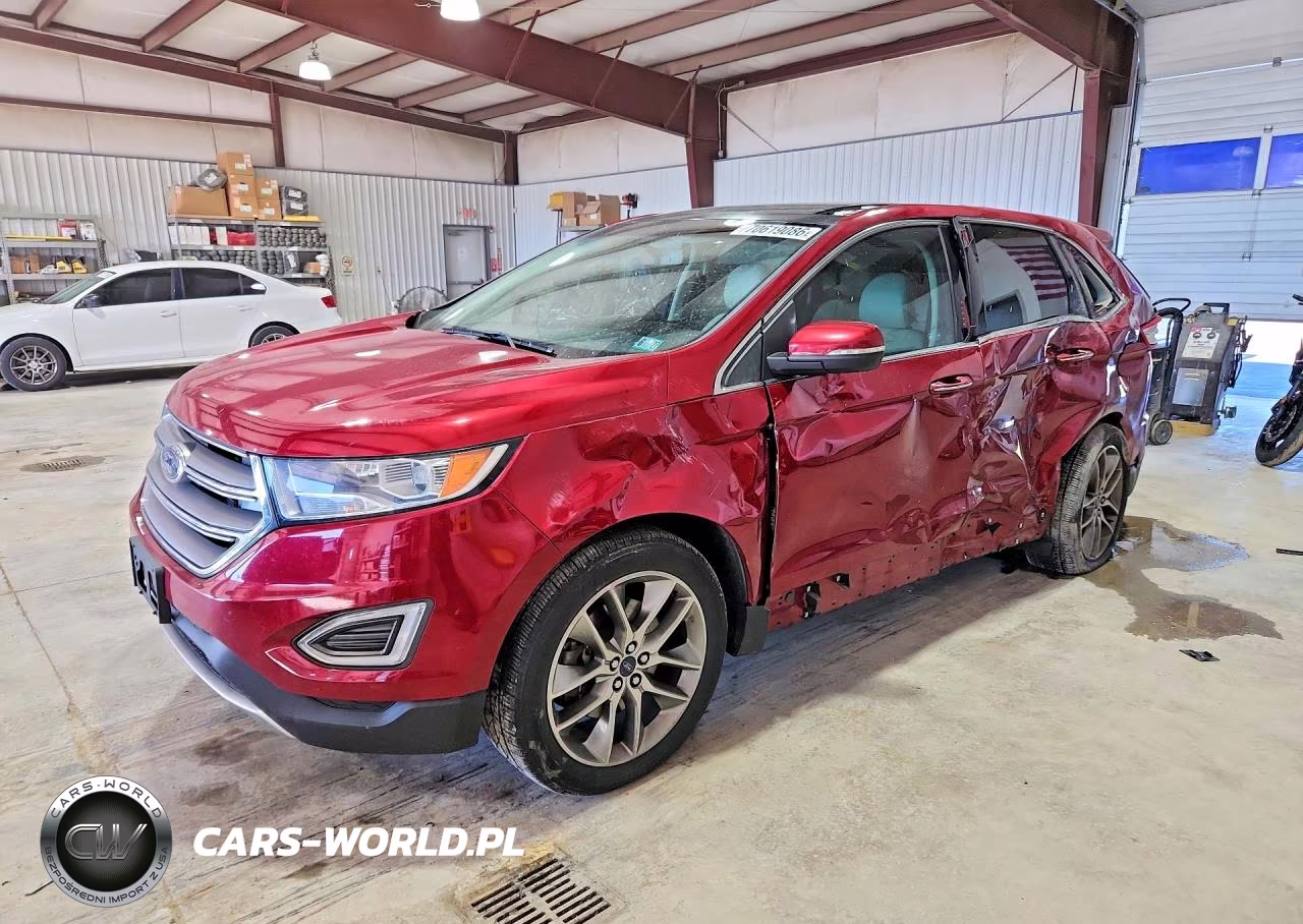 2015 Ford Edge Titanium VIN:2FMTK3K80FBC17255 - 1