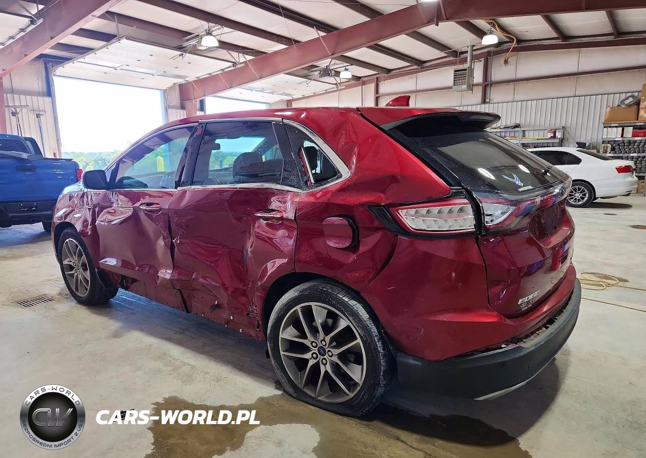 2015 Ford Edge Titanium VIN:2FMTK3K80FBC17255 - 2