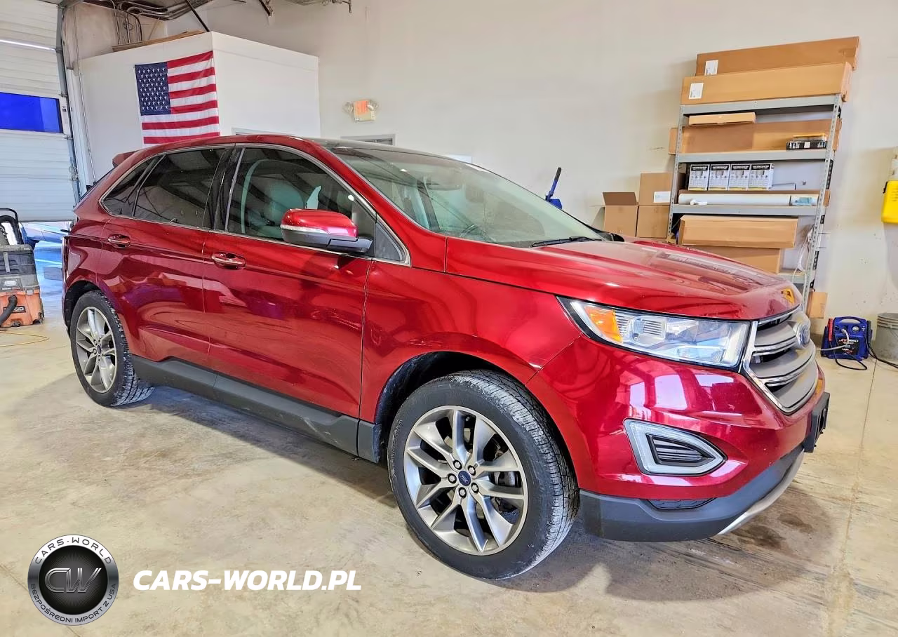 2015 Ford Edge Titanium VIN:2FMTK3K80FBC17255 - 4