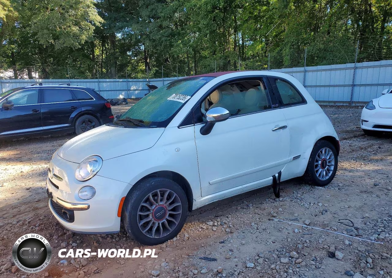 2013 Fiat 500 Lounge VIN:3C3CFFER6DT529407 - 1