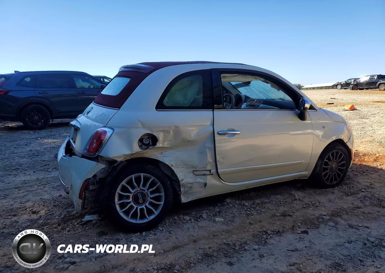 2013 Fiat 500 Lounge VIN:3C3CFFER6DT529407 - 3