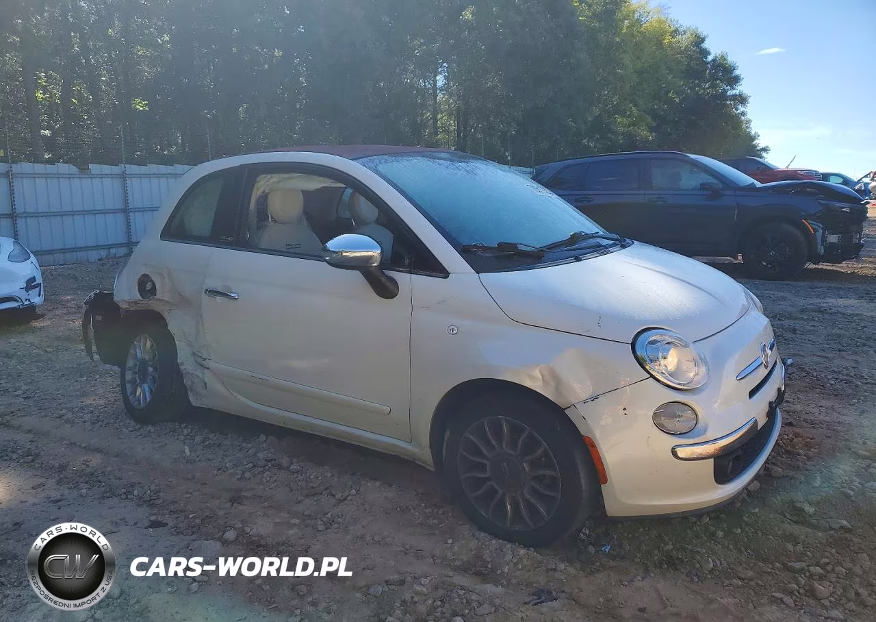2013 Fiat 500 Lounge VIN:3C3CFFER6DT529407 - 4