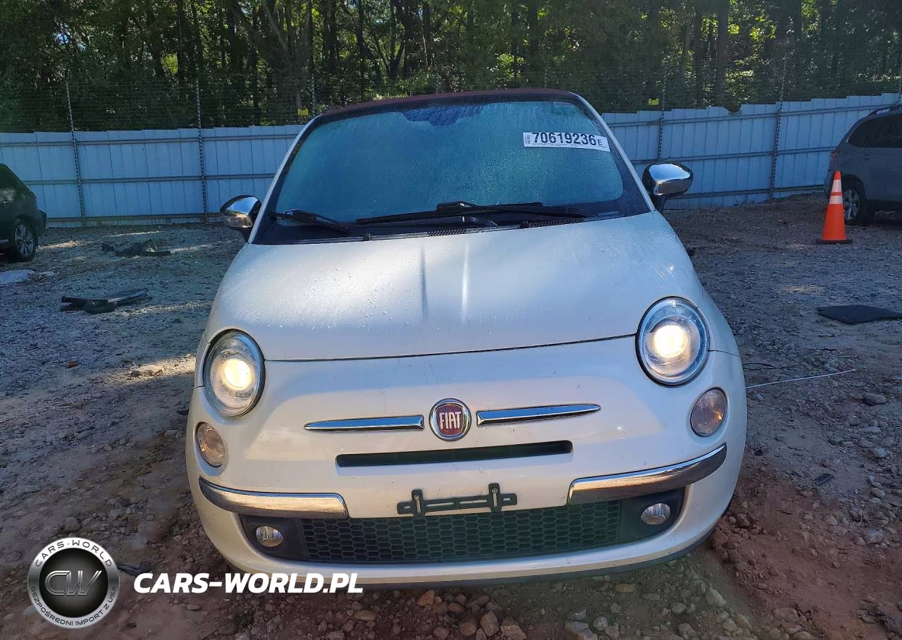 2013 Fiat 500 Lounge VIN:3C3CFFER6DT529407 - 5