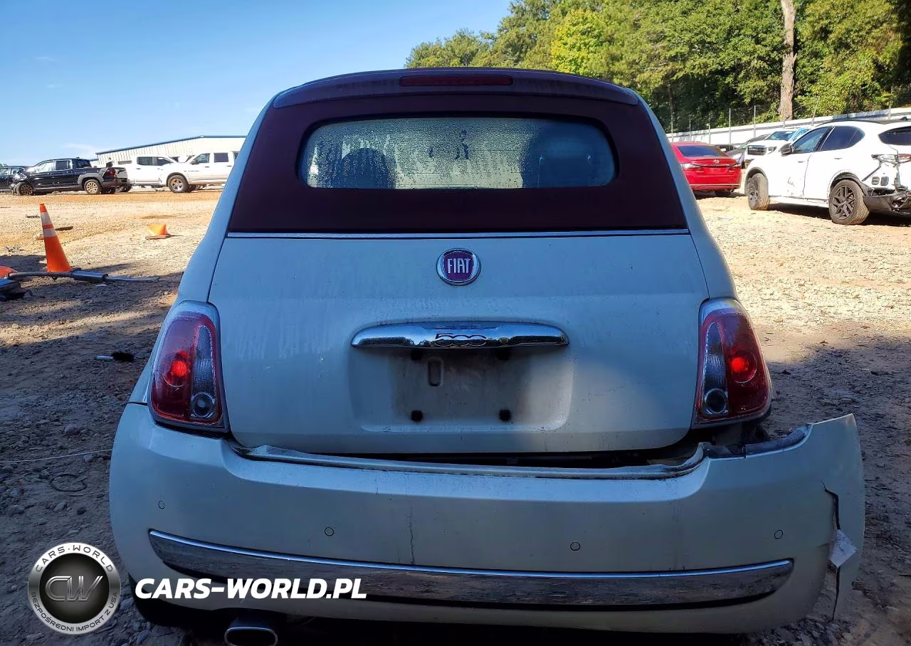 2013 Fiat 500 Lounge VIN:3C3CFFER6DT529407 - 6