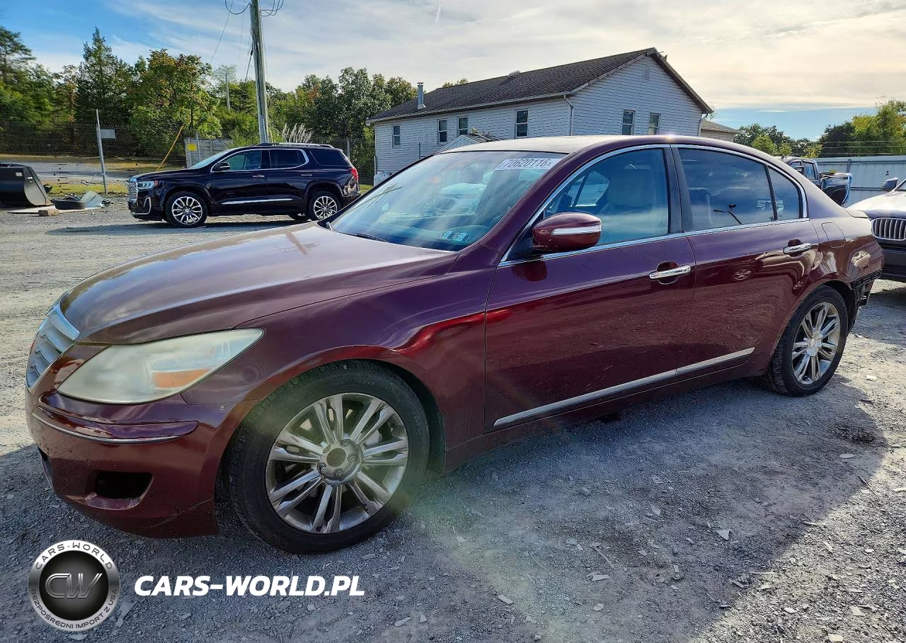 2011 Hyundai Genesis 4.6L VIN:KMHGC4DF8BU124357 - 1
