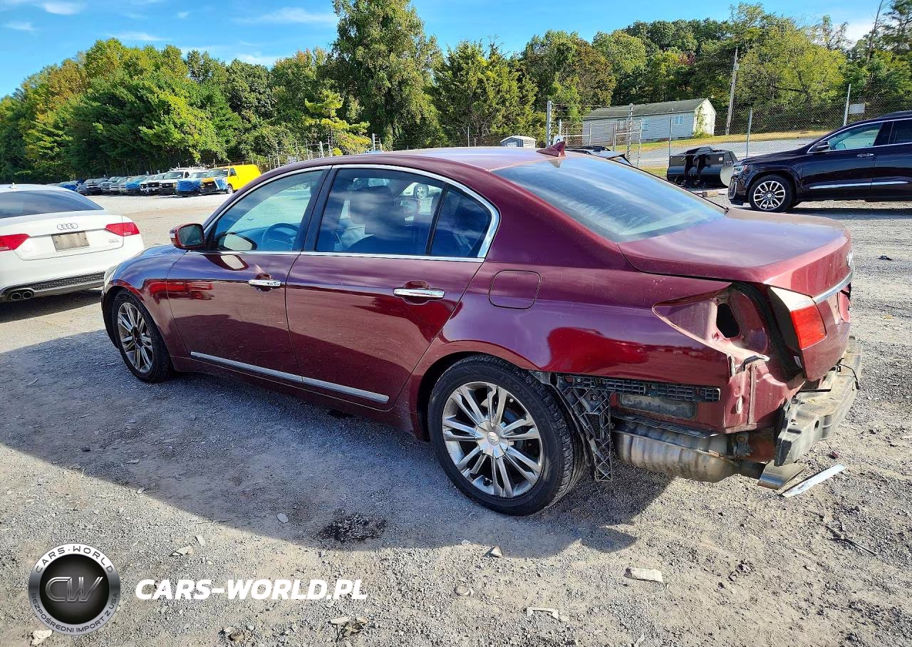 2011 Hyundai Genesis 4.6L VIN:KMHGC4DF8BU124357 - 2