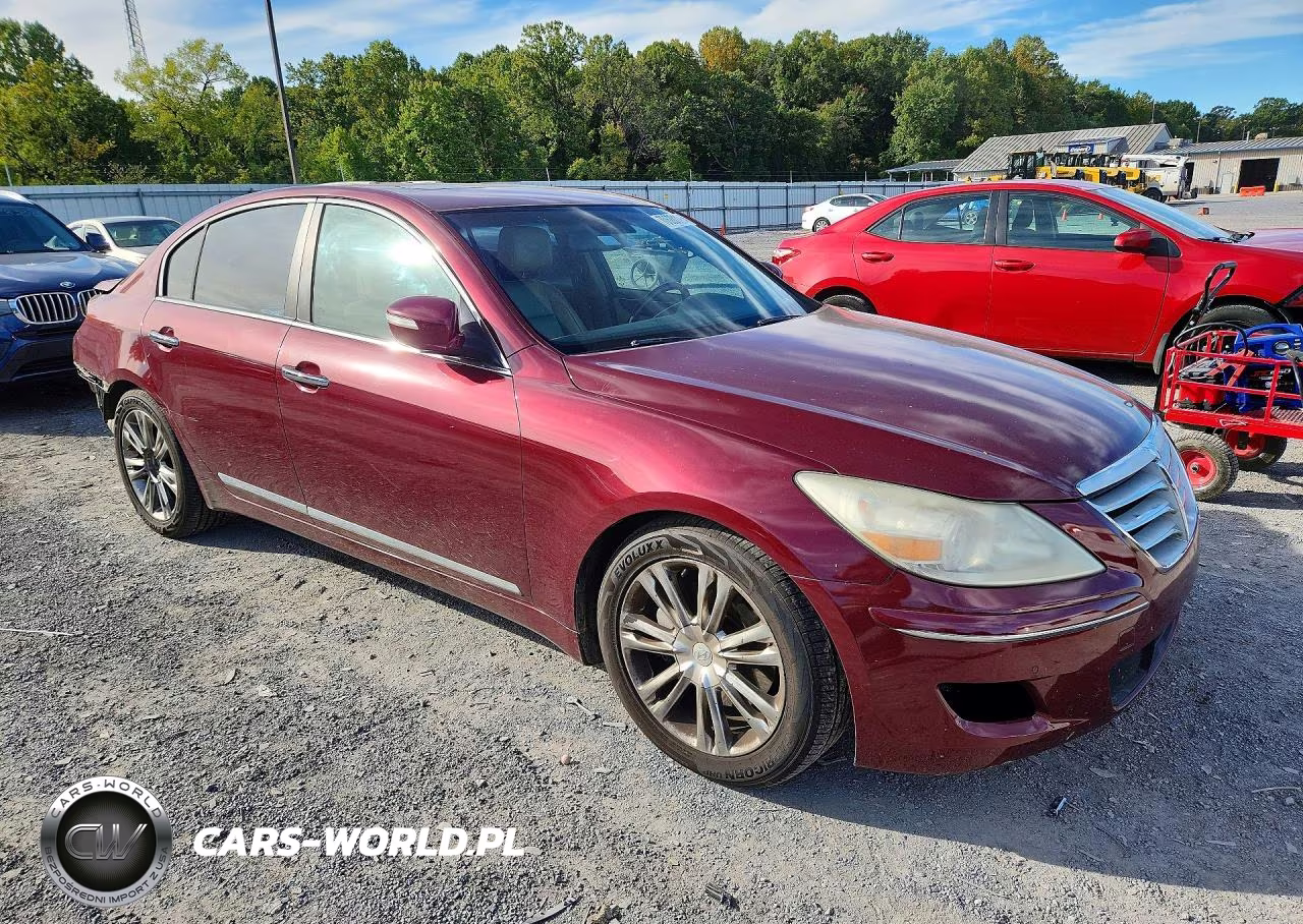2011 Hyundai Genesis 4.6L VIN:KMHGC4DF8BU124357 - 4