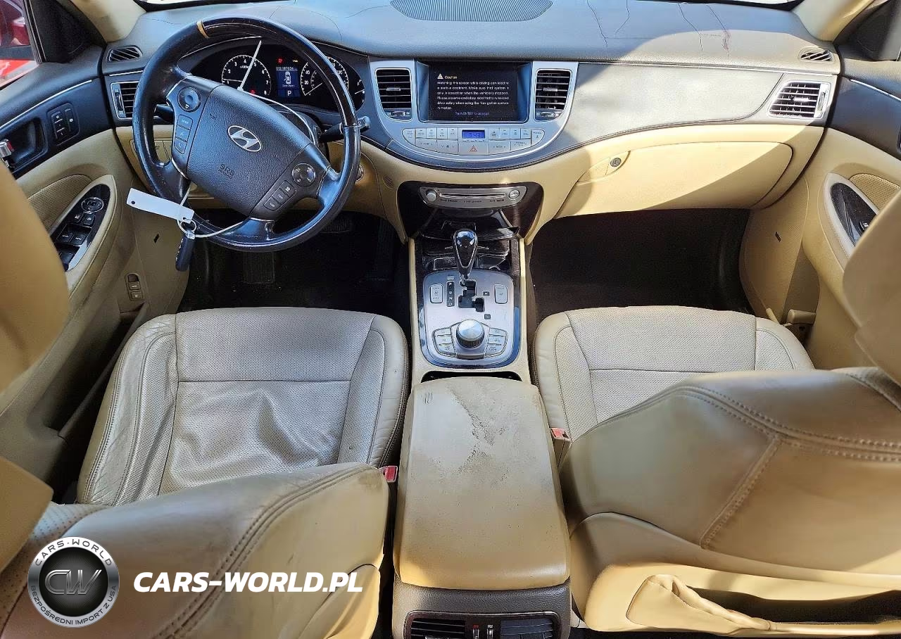 2011 Hyundai Genesis 4.6L VIN:KMHGC4DF8BU124357 - 8
