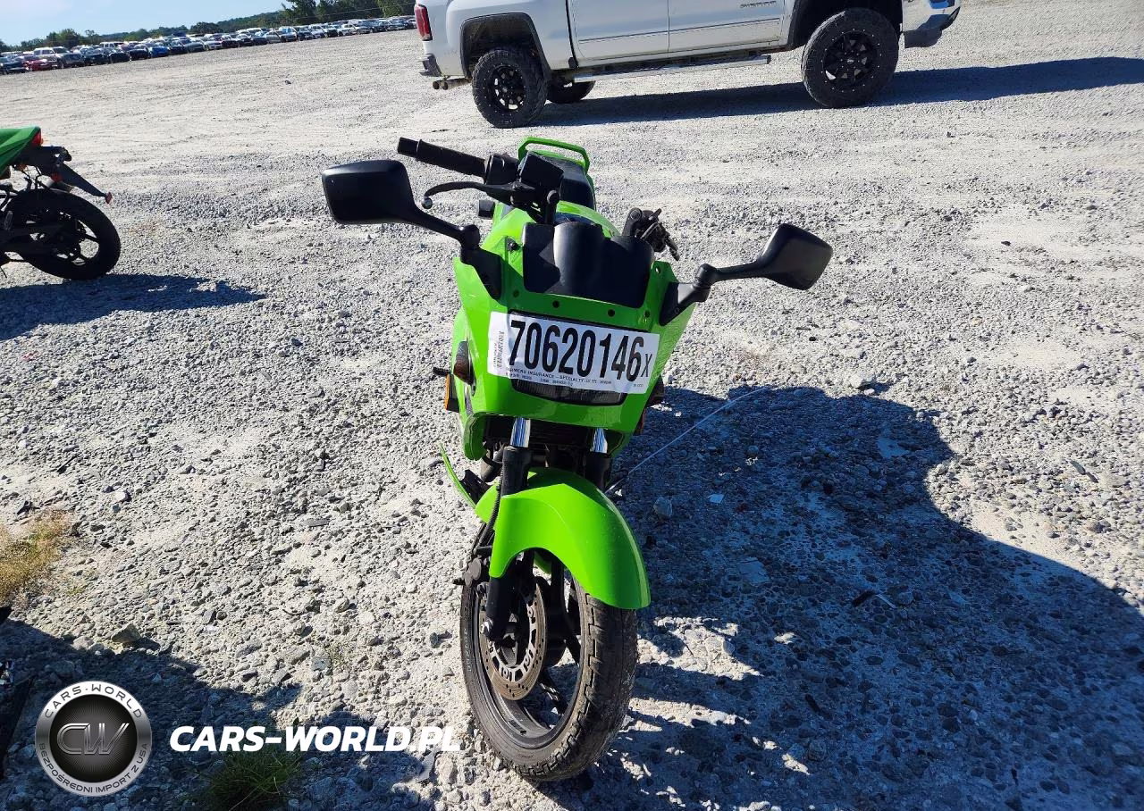 2001 Kawasaki Ex250 F VIN:JKAEXMF141A078747 - 2