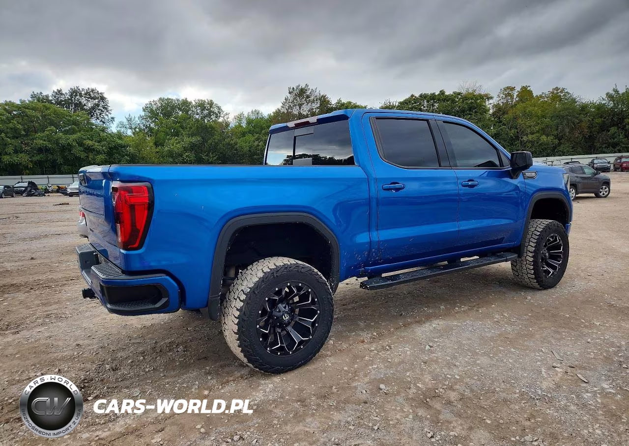 2022 GMC Sierra K1500 Elevation VIN:3GTUUCED5NG587320 - 3
