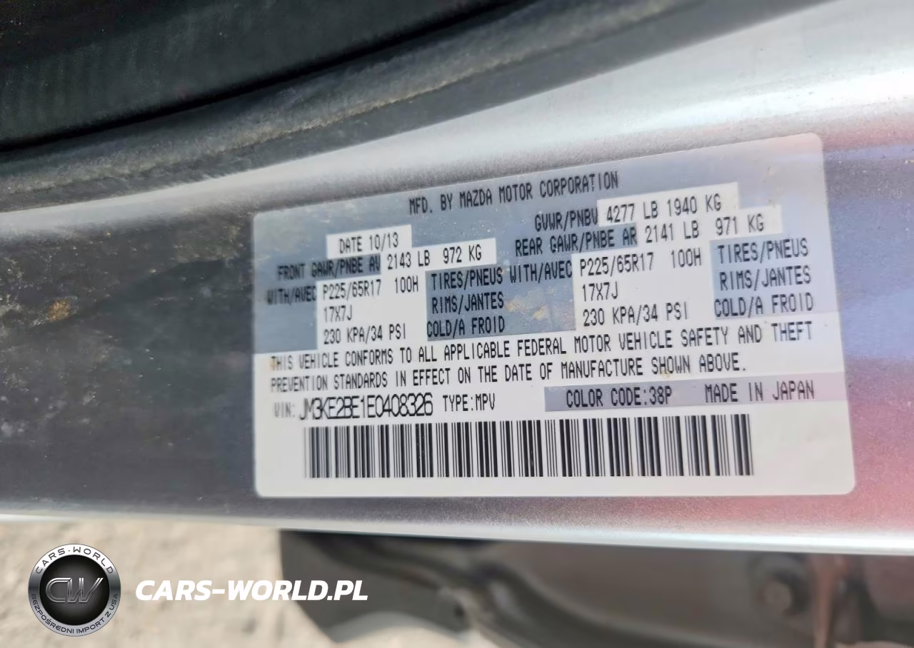 2014 Mazda Cx 5 Sport VIN:JM3KE2BE1E0408326 - 13