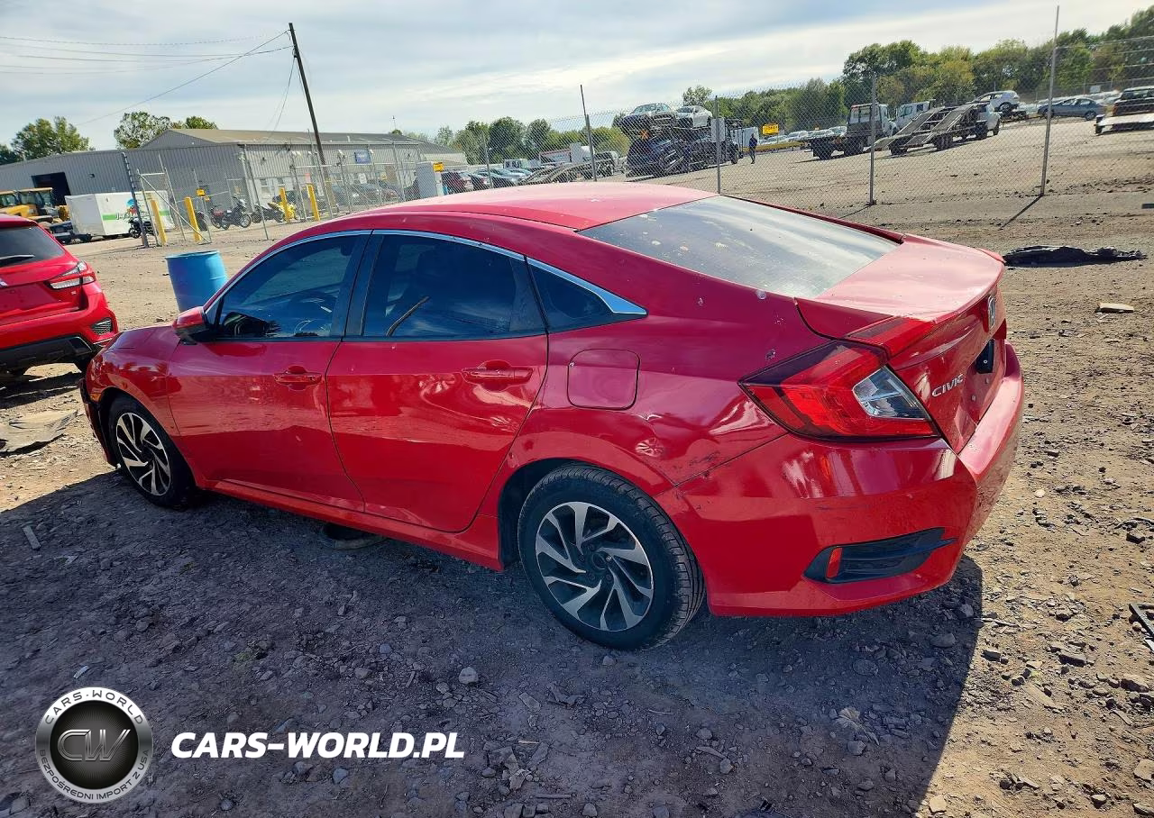 2017 Honda Civic Lx VIN:2HGFC2F50HH519753 - 2
