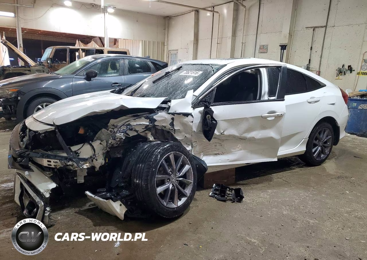 2020 Honda Civic Ex VIN:19XFC1F35LE008633 - 1