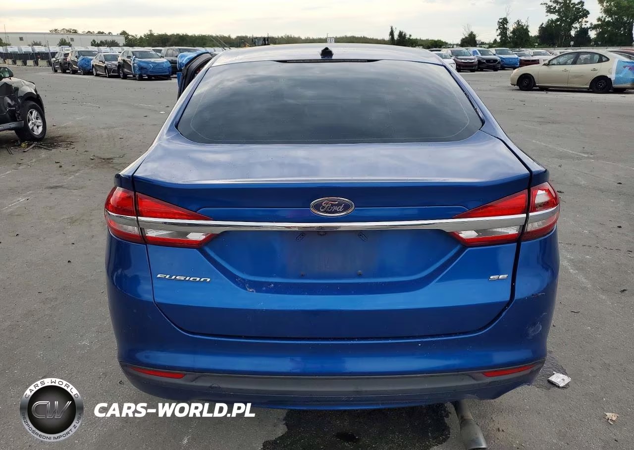 2017 Ford Fusion Se VIN:3FA6P0H71HR287423 - 6