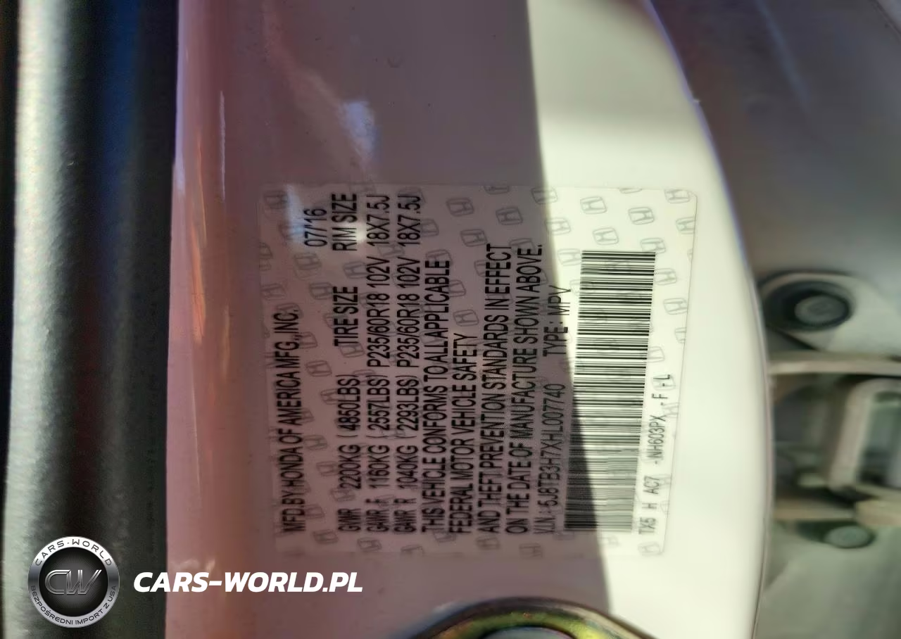 2017 Acura Rdx Advance VIN:5J8TB3H7XHL007740 - 12