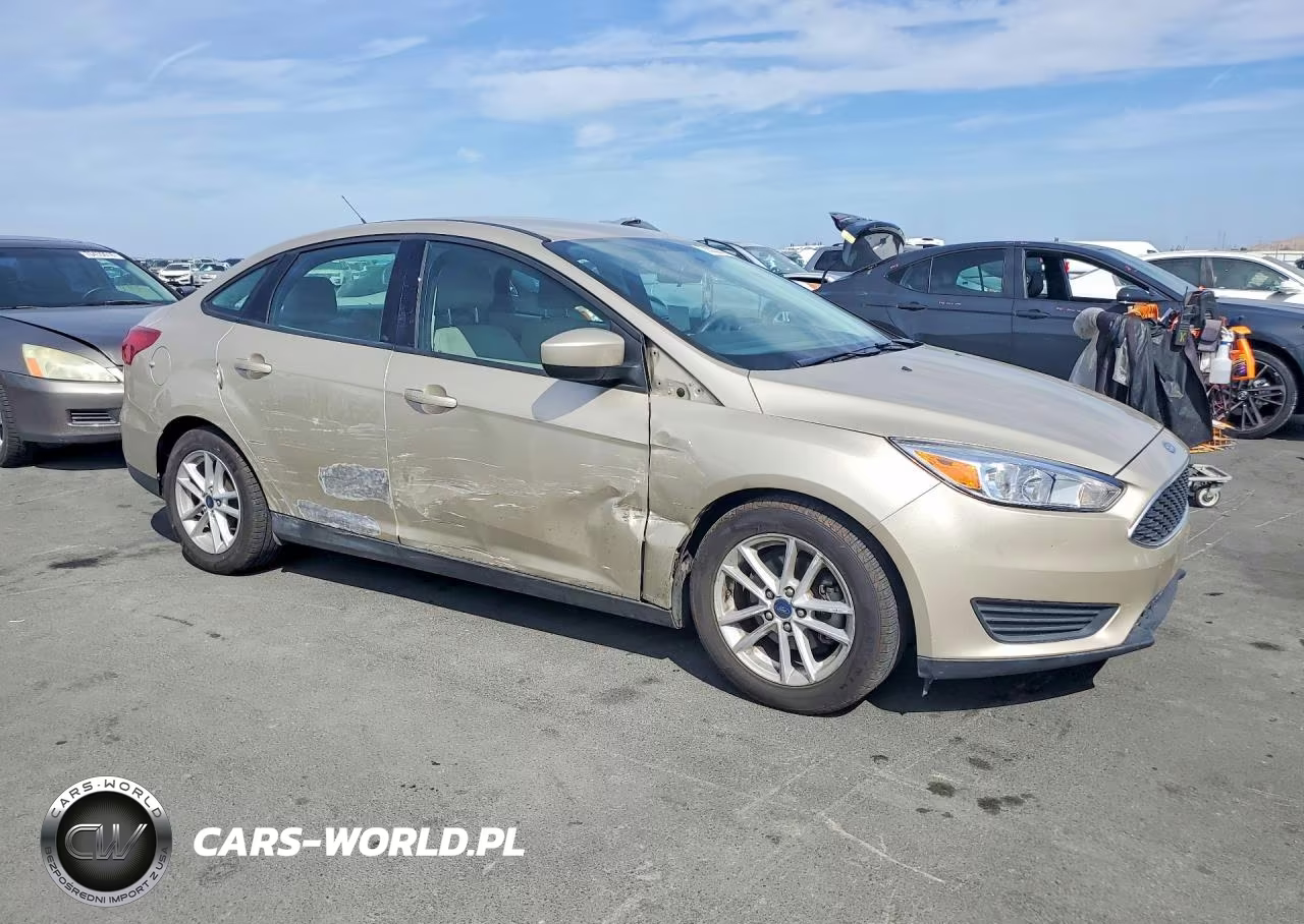 2018 Ford Focus Se VIN:1FADP3F2XJL304398 - 4