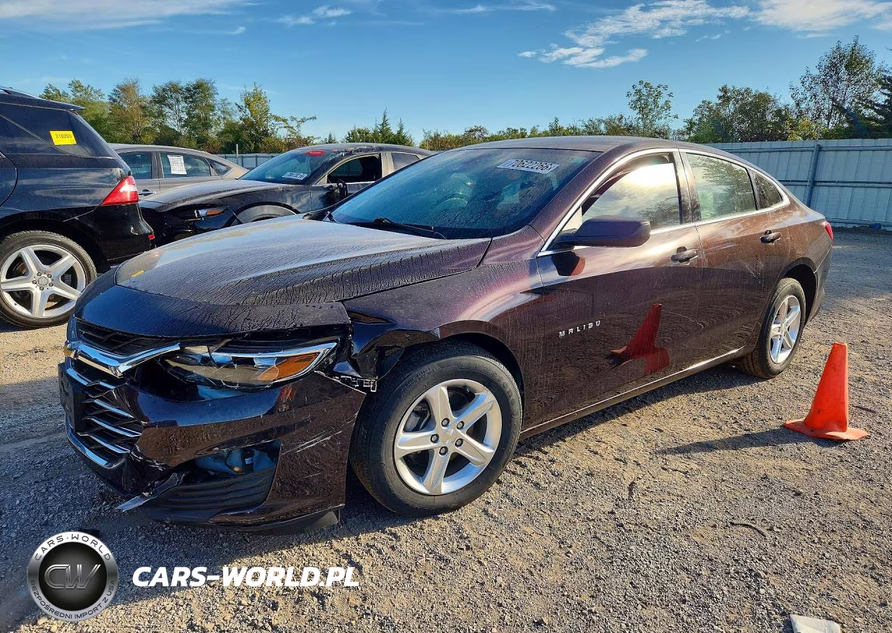 2020 Chevrolet Malibu Ls VIN:1G1ZB5ST4LF142237 - 1