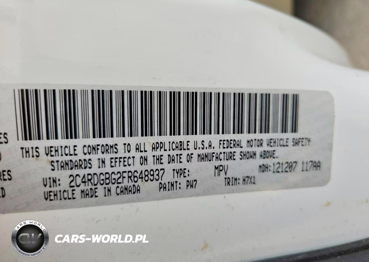 2015 Dodge Grand Caravan Se VIN:2C4RDGBG2FR648937 - 13