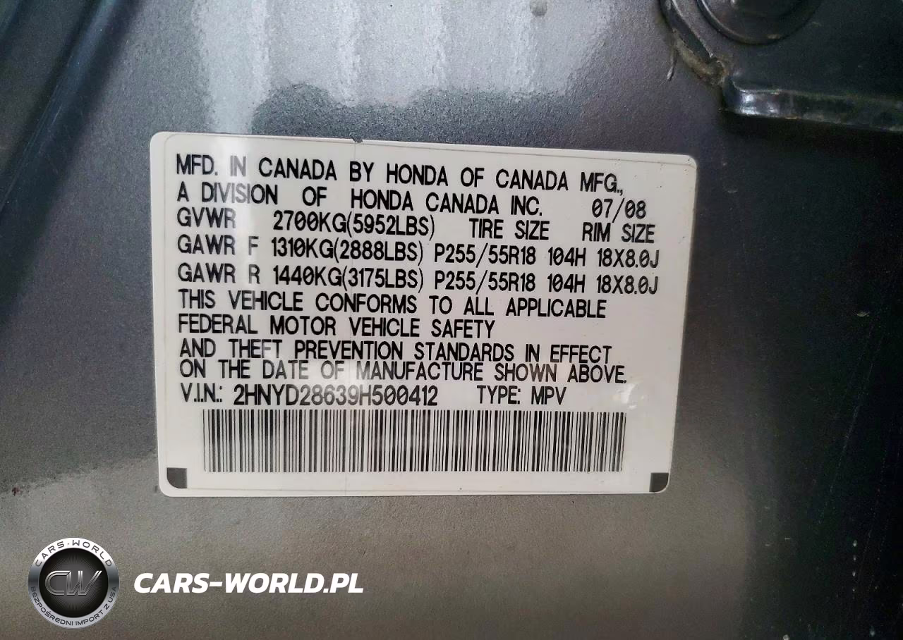 2009 Acura Mdx Technology VIN:2HNYD28639H500412 - 14