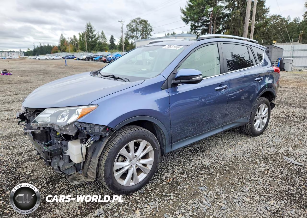 2013 Toyota Rav4 Limited VIN:JTMDFREV8D5000328 - 1