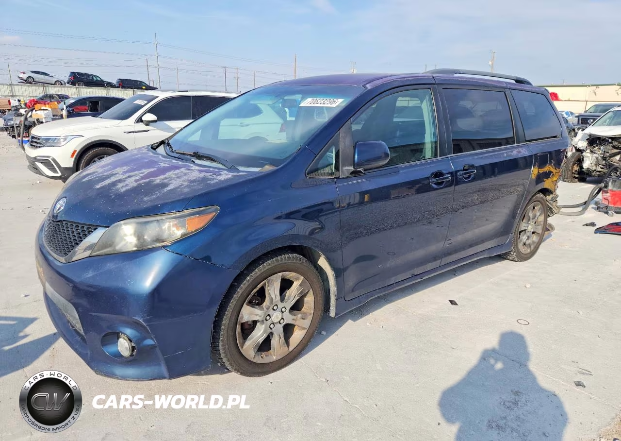 2011 Toyota Sienna Sport VIN:5TDXK3DC7BS049047 - 1