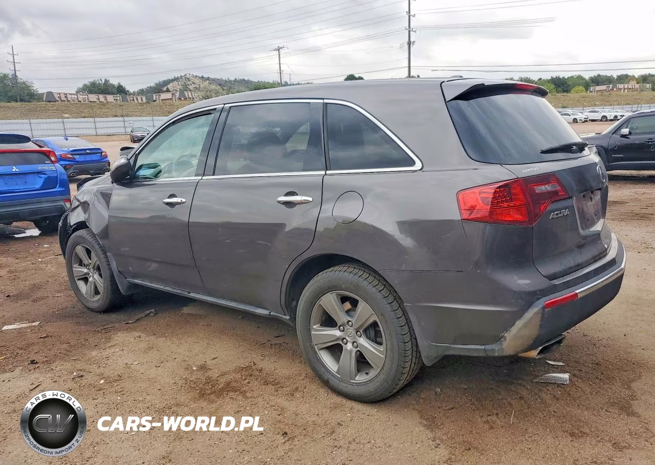 2012 Acura Mdx Technology VIN:2HNYD2H31CH515942 - 2