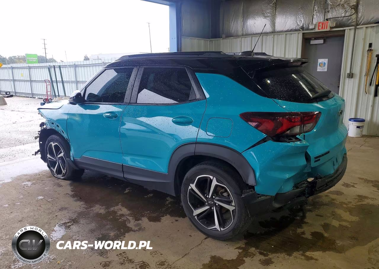 2021 Chevrolet Trailblazer Rs VIN:KL79MUSL0MB089778 - 2