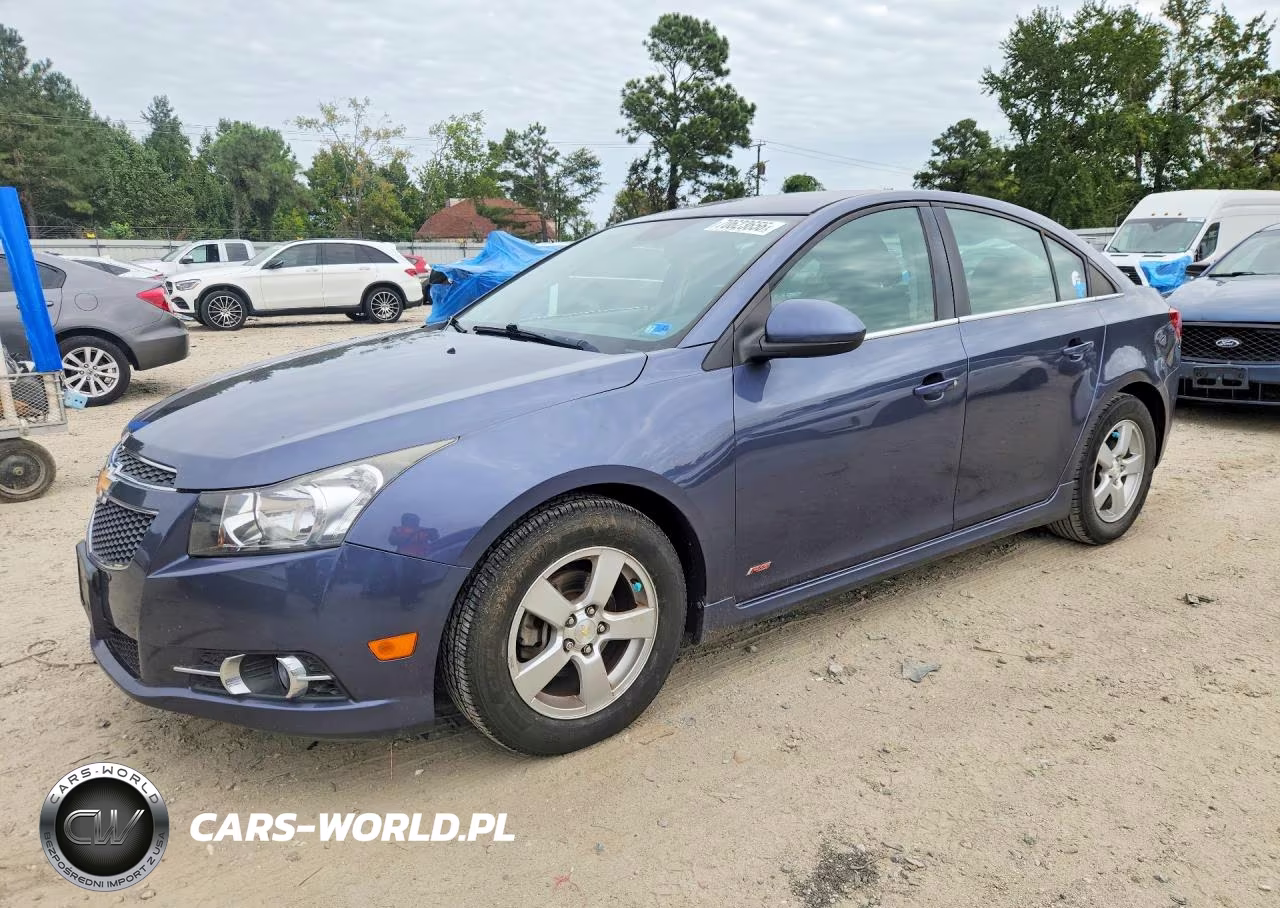 2014 Chevrolet Cruze Lt VIN:1G1PC5SB4E7373339 - 1