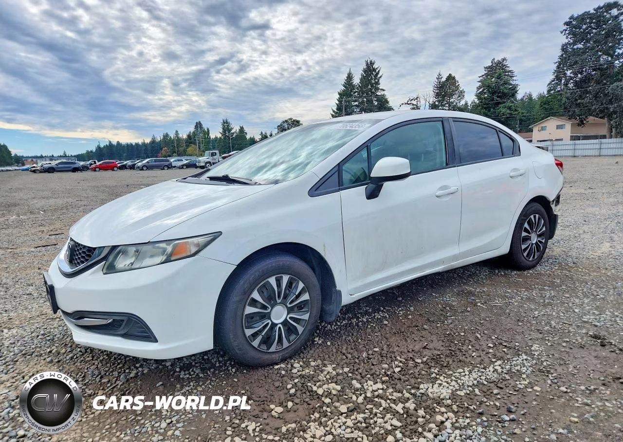 2013 Honda Civic Lx VIN:19XFB2F56DE295251 - 1