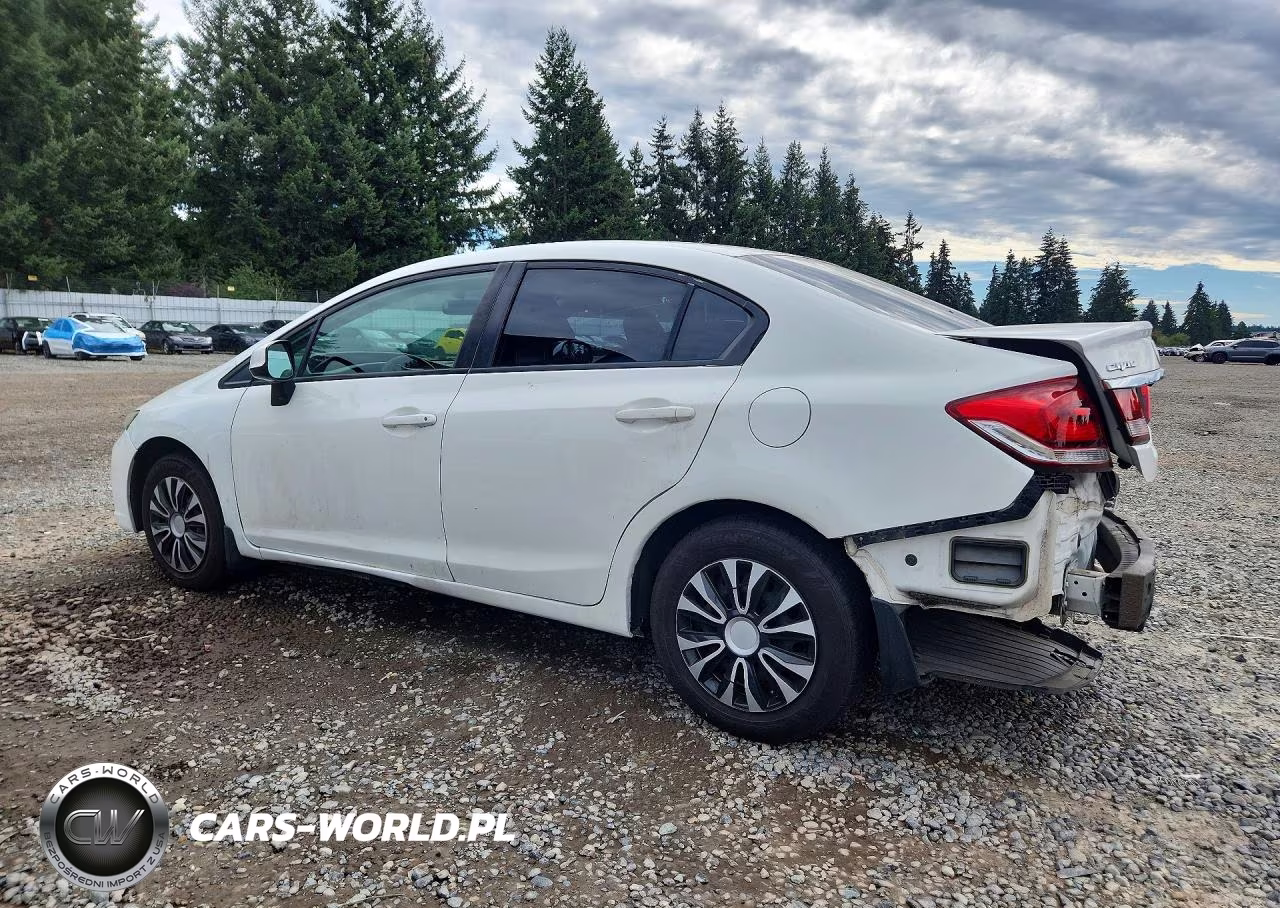2013 Honda Civic Lx VIN:19XFB2F56DE295251 - 2