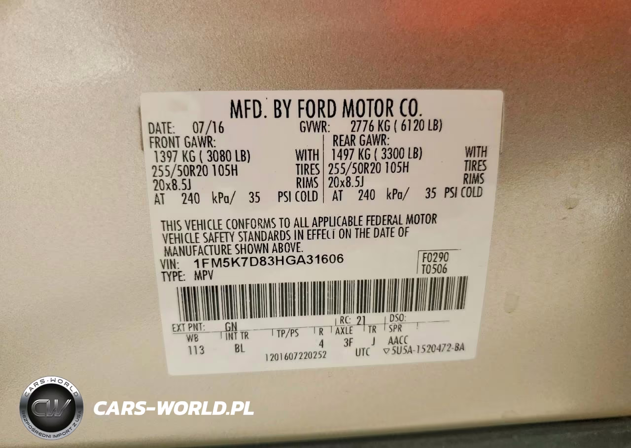 2017 Ford Explorer VIN:1FM5K7D83HGA31606 - 12