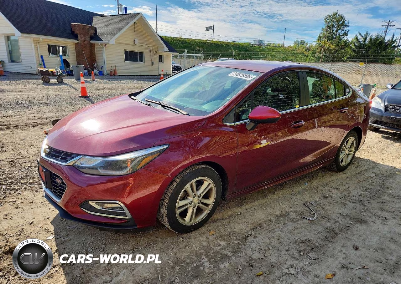 2016 Chevrolet Cruze Lt VIN:1G1BE5SM5G7247841 - 1