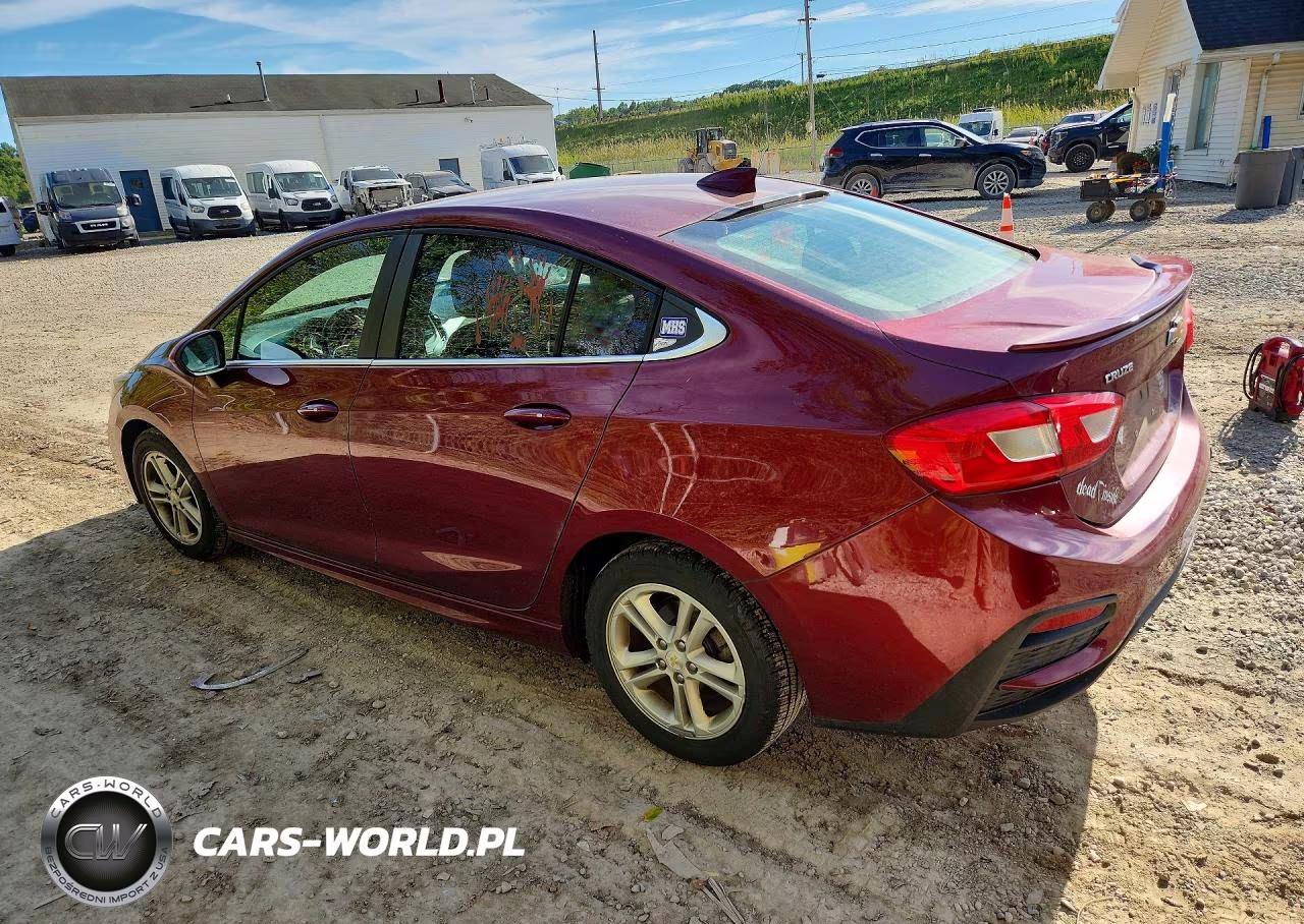 2016 Chevrolet Cruze Lt VIN:1G1BE5SM5G7247841 - 2
