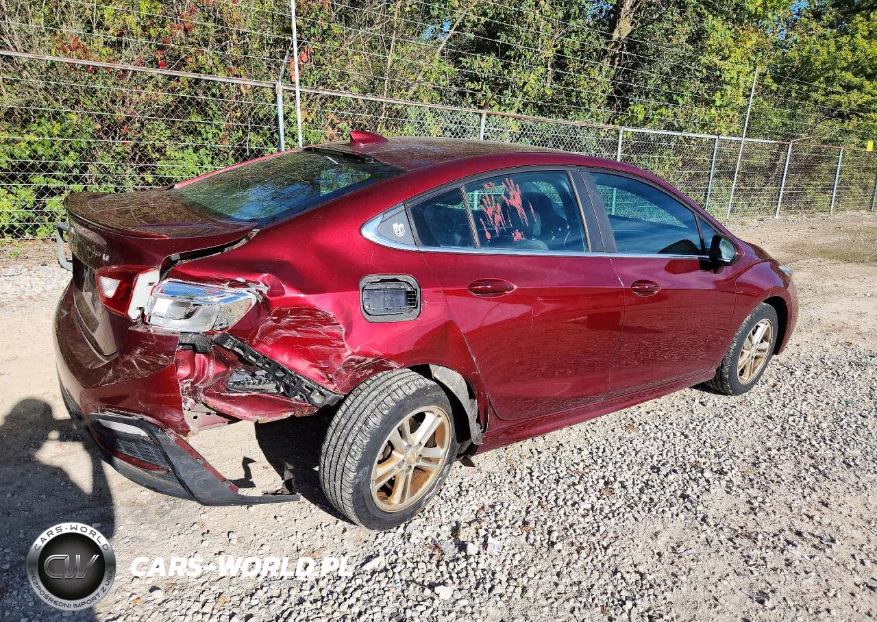 2016 Chevrolet Cruze Lt VIN:1G1BE5SM5G7247841 - 3