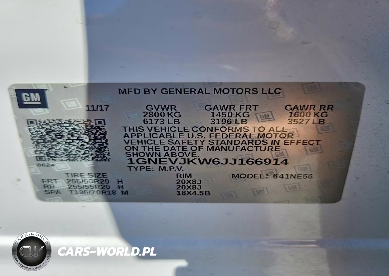 2018 Chevrolet Traverse Premier VIN:1GNEVJKW6JJ166914 - 13