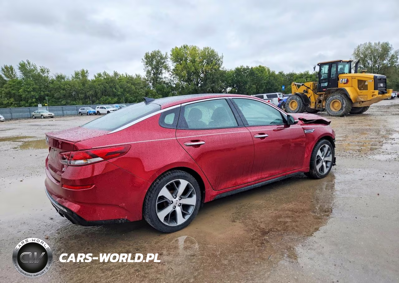 2019 Kia Optima S VIN:5XXGT4L34KG361011 - 3