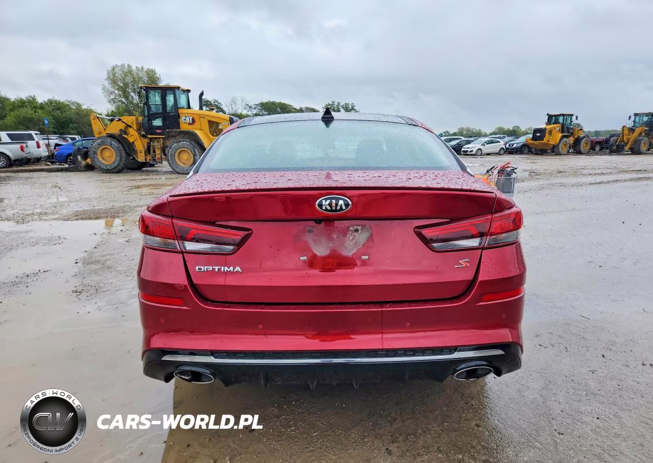 2019 Kia Optima S VIN:5XXGT4L34KG361011 - 6