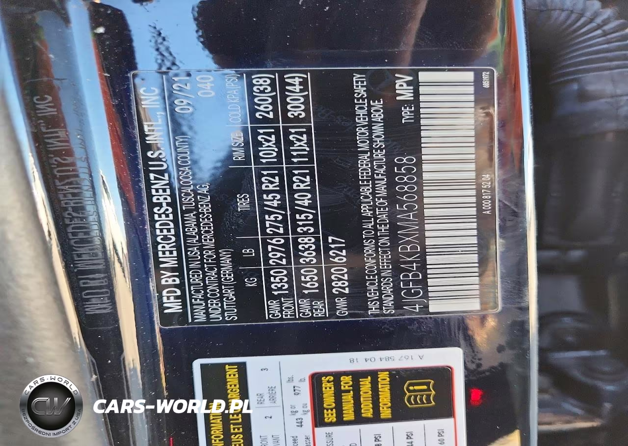 2021 Mercedes-Benz Gle 350 4Matic VIN:4JGFB4KBXMA568858 - 13