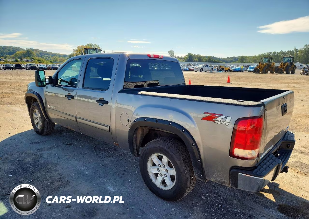 2012 GMC Sierra K1500 Sle VIN:3GTP2VE75CG254380 - 2