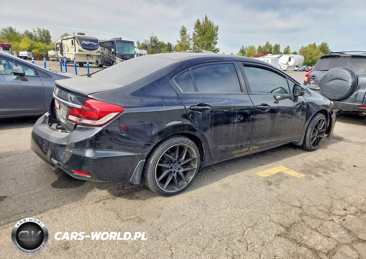 2013 Honda Civic Lx VIN:19XFB2F56DE067895 - 3