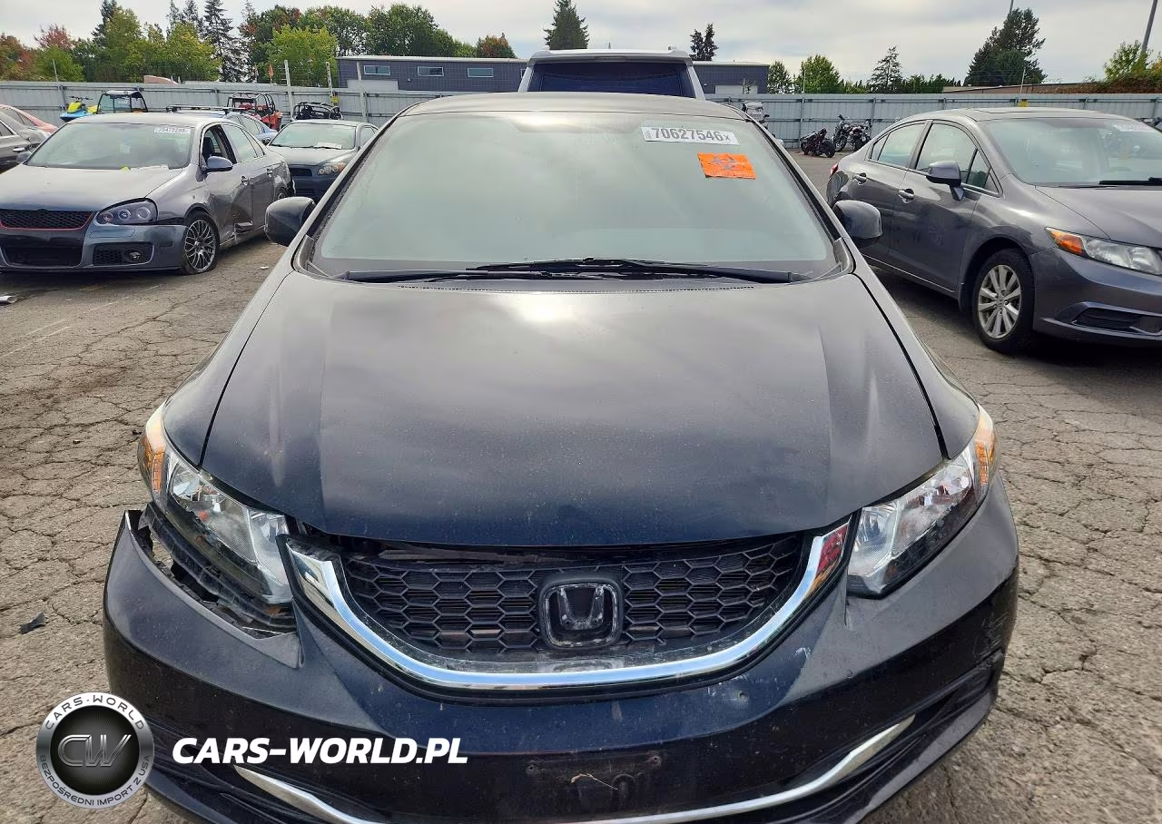 2013 Honda Civic Lx VIN:19XFB2F56DE067895 - 5